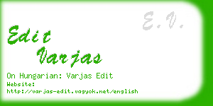 edit varjas business card